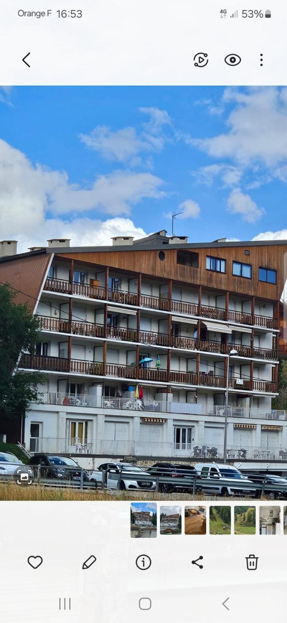 Deux Pieces Face Aux Pistes Apartment Péone Exterior foto